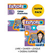 explore 4 super pack livre cahier lexique cadeau surprise photo