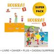 hourra 1 super pack livre cahier plus cadeau surprise photo hourra 1 super pack livre cahier plus cadeau surprise photo
