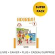 hourra mini 1 super pack livre cahier plus cadeau surprise photo hourra mini 1 super pack livre cahier plus cadeau surprise photo