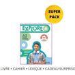 EXPLORE MINI 4 SUPER PACK (LIVRE + CAHIER + LEXIQUE + CADEAU SURPRISE)