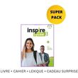 INSPIRE LYCEE 3 SUPER PACK (LIVRE + CAHIER + LEXIQUE + CADEAU SURPRISE)