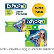 EXPLORE 3 SUPER PACK (LIVRE + CAHIER + LEXIQUE + CADEAU SURPRISE)