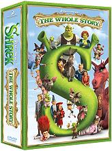 srek the whole story 4 disc box set dvd photo