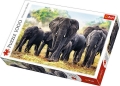 trefl puzzle 1000pz african elephants extra photo 1