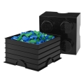 lego storage brick 4 black extra photo 1 lego storage brick 4 black extra photo 1
