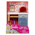 mattel barbie furniture and accessories brick pizza oven playset extra photo 1