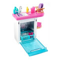 mattel barbie furniture and accessories kitchen dishwasher playset extra photo 1