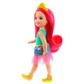 mattel barbie dreamtopia chelsea with pink hair 13cm gjj97 extra photo 1