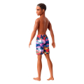 barbie ken beach dark skin doll with swim pants ghw44 extra photo 1