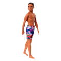 barbie ken beach dark skin doll with swim pants ghw44 extra photo 2