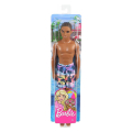 barbie ken beach dark skin doll with swim pants ghw44 extra photo 3