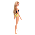 barbie doll beach blonde doll with yellow and blue swimsuit dhw41 extra photo 2