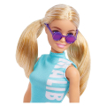barbie fashionistas 158 blonde hair with malibu dress and leggings grb50 extra photo 2