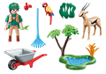 playmobil 70295 gift set frontistis zoologikoy kipoy me zoakia extra photo 1