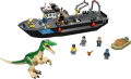 lego jurassic world 76942 baryonyx dinosaur boat escape extra photo 1