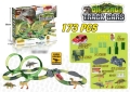 aytokinitodromos dinosaur paradise assembly railer diy 173pcs extra photo 1