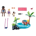 playmobil 70611 family fun children s pool with slide extra photo 1