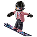 playmobil 70855 athlitria snowboard extra photo 1