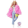 barbie extra fluffy pink jacket extra photo 1