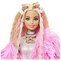 barbie extra fluffy pink jacket extra photo 2