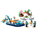 lego city exploration 60377 explorer diving boat extra photo 1
