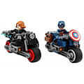 lego super heroes 76260 black widow captain america motorcycles extra photo 1
