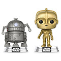 funko pop disney star wars concept c 3po r2 d2 2 pack bobble heads vinyl figures extra photo 1