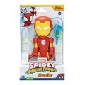 hasbro disney marvel spidey and his amazing friends iron man supersized hero figure extra photo 1