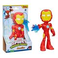 hasbro disney marvel spidey and his amazing friends iron man supersized hero figure extra photo 2