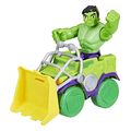 hasbro marvel spidey and his amazing friends hulk smash truck extra photo 1