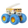 mattel hot wheels monster trucks glow in the dark 5 alarm vehicle extra photo 3