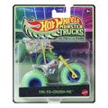 mattel hot wheels monster trucks glow in the dark tri to crush me vehicle extra photo 1