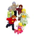 hape happy family e3500a caucasian mia xaroymeni oikogeneia 6tem extra photo 1