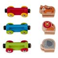 hape jungle journey train e3807a bagonakia trenoy me figoyres zoon tis zoygklas 6tem extra photo 1
