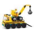 lego city great vehicles 60391 construction trucks and wrecking ball crane extra photo 3