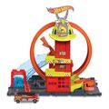 hotwheels city pista pyrosbestikos stathmos lampada extra photo 6