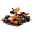 lego city 60442 f1 driver with mclaren race car lampada extra photo 2