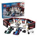 lego city 60444 f1 garage mercedes amg alpine cars lampada extra photo 6