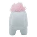 yume among us official 12 plush with accessory white with unicorn hat extra photo 1
