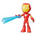 hasbro disney junior marvel spidey and his amazing friends iron man mini action figure extra photo 1