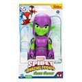 hasbro disney marvel spidey and his amazing friends green goblin hero figure extra photo 1