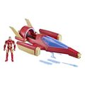 hasbro marvel avengers iron man repulsor blast battle jet extra photo 1