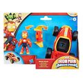 hasbro marvel iron man and his awesome iron man iron racer vehicle extra photo 1