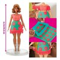 hasbro play doh fashion barbie designer dolls florals and fringe extra photo 2 hasbro play doh fashion barbie designer dolls florals and fringe extra photo 2