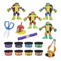 hasbro play doh tmnt tales of the teenage mutant ninja turtles cowabunga creations extra photo 2