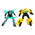 hasbro transformers earthspark cyber combiner bumblebee mo malto action figures extra photo 1
