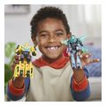 hasbro transformers earthspark cyber combiner bumblebee mo malto action figures extra photo 5