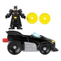 fisher price imaginext dc super friends metal force batmobile vehicle extra photo 4