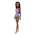 barbie beach dark skin doll wearing tropical pink and blue swimsuit extra photo 1 barbie beach dark skin doll wearing tropical pink and blue swimsuit extra photo 1