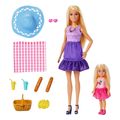 barbie family friends barbie malibu club chelsea sister picnic dolls extra photo 2